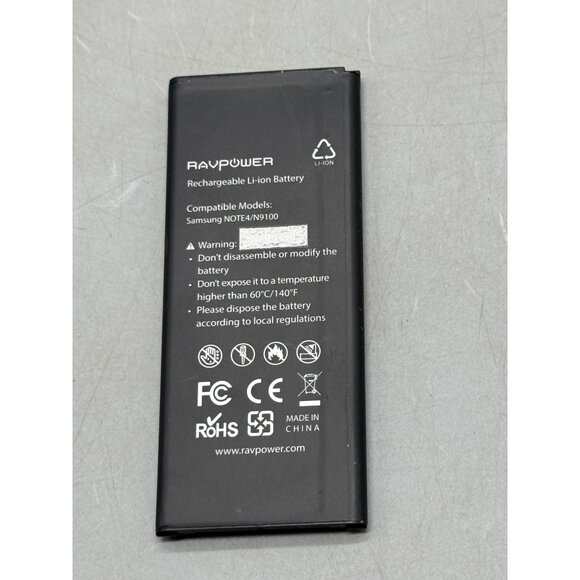 RAVPower Rechargeable Li-Ion Battery For Samsung Note 4/Note Edge READ - Picture 5 of 6